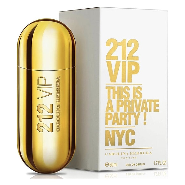 6. Carolina Herrera 212 VIP EDP 80 ml Kadın Parfüm