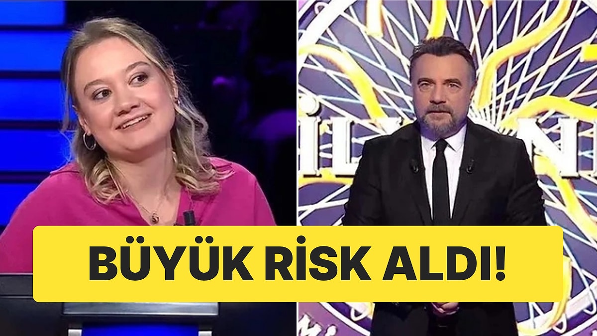 Büyük Risk Aldı: Milyoner'de Uzun Zaman Sonra İlk Kez 1 Milyonluk Soru Açılıyor!