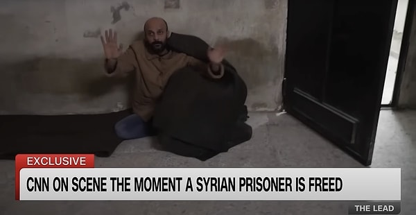 CNN, a US-based media outlet, visited a prison in Damascus.