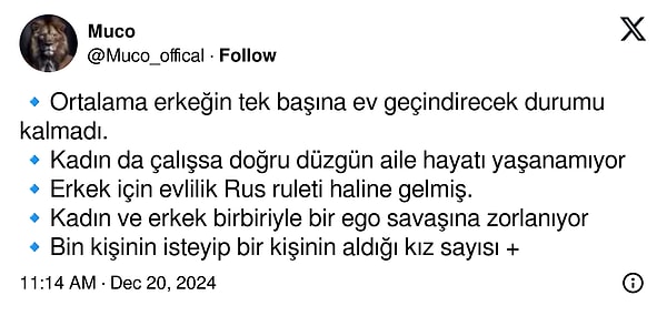 Kimi de ekonomik zorluklar ve toplumsal değişimlerin etkisini dile getirdi. 👇