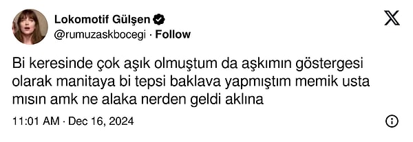 Aşık olunca bizdir.