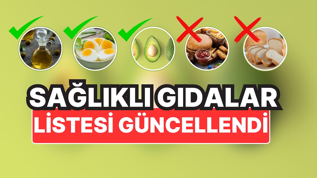 ABD'de Sağlıklı Gıda Listesi Güncellendi: Beyaz Ekmek Listeden Çıktı, Yumurta ve Somon Eklendi!