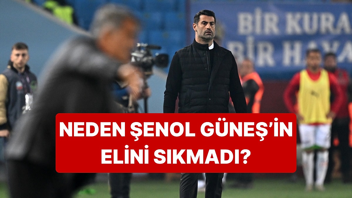 Volkan Demirel, Elini Sıkmadığı Şenol Güneş'le Arasında Geçen Diyaloğu Anlattı