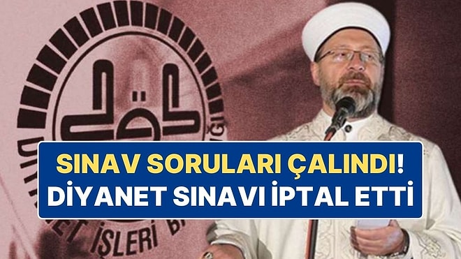 Diyanet’i Karıştıran İddia: ‘Sınav Soruları Adaylara Verildi’ İddiası Üstüne Diyanet Sınavı İptal Etti