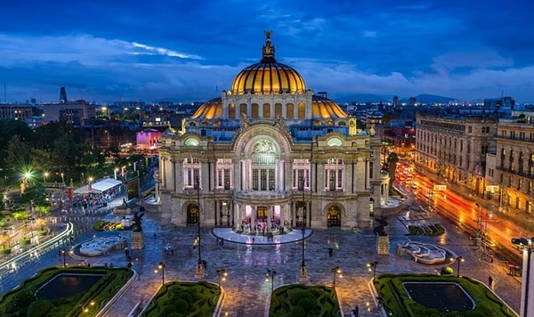 Palacio de Bellas Artes hangi şehirde bulunuyor diye sorsak?