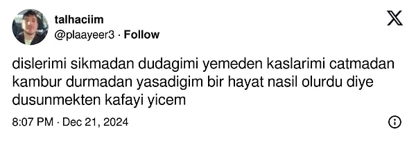 Su içmeyi de unutmayın.