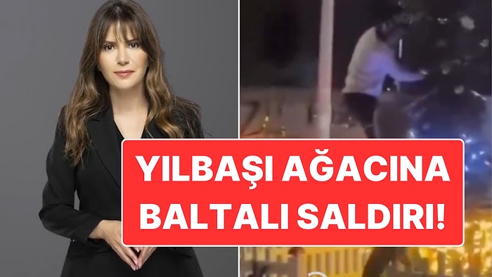 Kübra Par’dan Yılbaşı Ağacına Saldırıya Tepki: "Ne Geçti Elinize!"