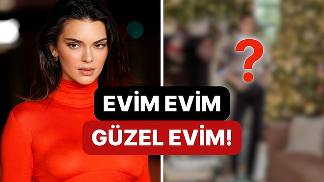 Kendall Jenner Yılbaşı Konseptine Uygun Dekore Ettiği Rüya Gibi Evinin Kapılarını Açtı!