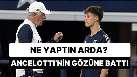 Arda Güler, Ancelotti'nin Koltuğuna İçeceğini Döktü Ne Yapacağını Şaşırdı