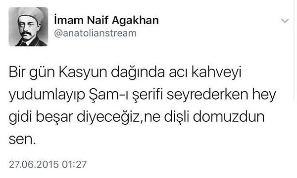 Paylaşımın yaklaşık 10 yıl önce yapılan bu tweete gönderme olduğu belirtildi.