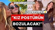 Bir Davette Boy Gösteren Emine Ün ve Kızı Duru Kınay'ın Poz Vermek İçin Eğilip Bükülmesine Yorum Yağdı!