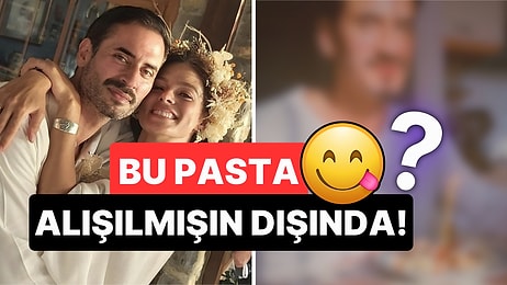 Abartılı Pastalara Örnek Olmalı: Özge Özpirinçci Bakın Eşi Burak'ın Doğum Gününde Nasıl Bir İlke İmza Attı!