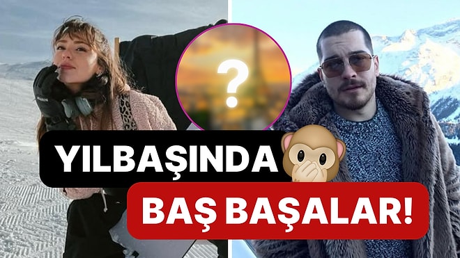 Taze Aşıkların Yeni Yıl Planı Belli Oldu: Aslıhan Malbora ve Çağatay Ulusoy Yılbaşını Paris'te Karşılayacak