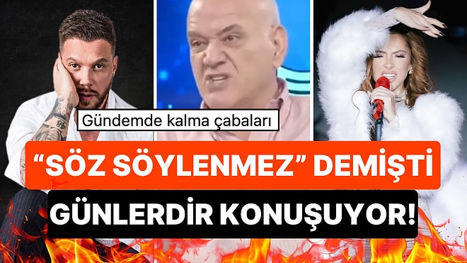 Hadise’ye Demediğini Bırakmayan Ahmet Çakar’a Saygısını Sunan Sinan Akçıl Engeli Baştan Yemiş!