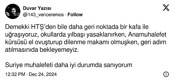 Tabii geleneksel yılbaşı ve Noel gerginliklerinin hız kesmeden yaşandığı ülkemizde bu konu hakkında iki çift sözü olanlar vardı.