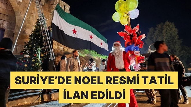 Suriye'de Noel Bayramı Resmi Tatil Olarak mı İlan Edildi?