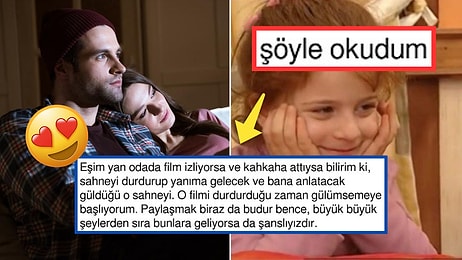 Aşk Böyle Bir Şey mi? Kocasının Film İzlerken Güldüğü Şeyi Bile Merak Eden Kadın İçimizi Isıttı