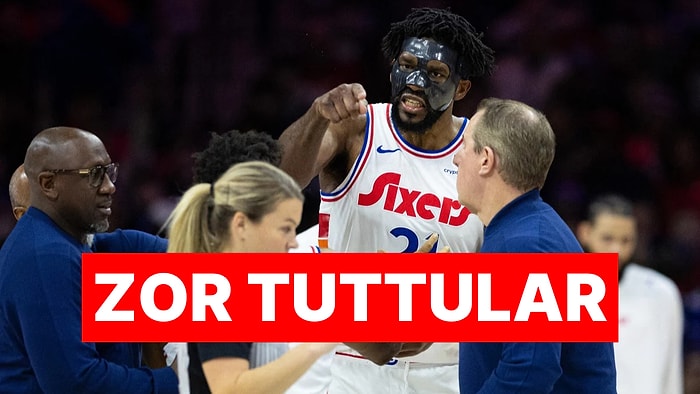 NBA'in Yıldızlarından Joel Embiid Maçta Kadın Hakemin Üzerine Yürüdü!