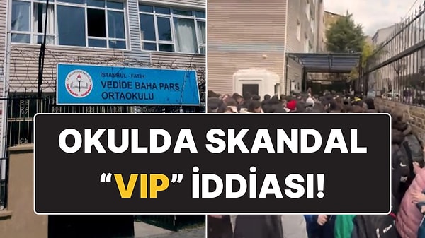 İstanbul’da bir ortaokulda yaşananlar “pes” dedirtti. İddiaya göre okul yönetimi okulun girişine turnike sistemi yaptı ve öğrenci velilerinden 1000 TL yardım parası istedi. Parayı vermeyen velilerin öğrencileri, tek turnikeden sıra bekletilerek okula alınmaya başlandı. Parayı veren öğrenciler için ise 3 ayrı turnike hizmete alındı. Okulda VIP skandalı iddiası tepki çekti.