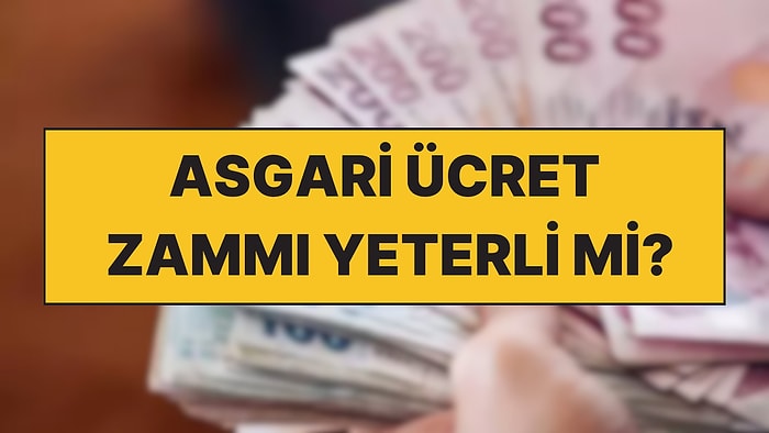 Asgari Ücret Anketi: Asgari Ücret Zammını Nasıl Buldunuz?