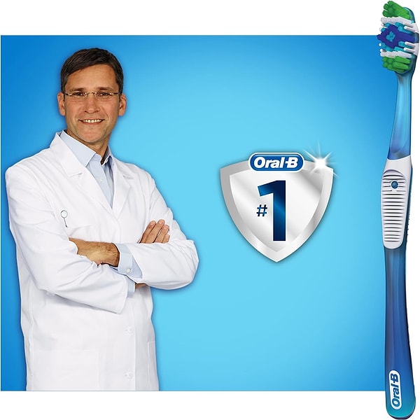 Oral-B Complete Diş Fırçası 5 Bölgeli Temizlik 1+1 (Orta Sertlik)