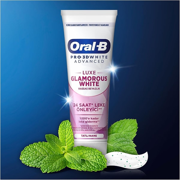 Oral-B Pro 3D White Advanced Luxe Glamorous White Diş Macunu