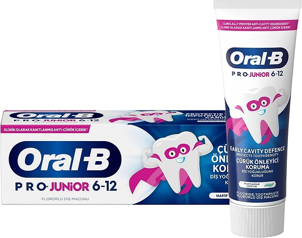 Oral-B Pro Junior Çürük Önleyici Koruma Diş Macunu