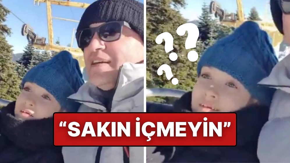 Teleferikte Baba, Gençlerin Uyarısıyla Neye Uğradığını Şaşırdı: "Salep 200 TL Sakın İçmeyin"