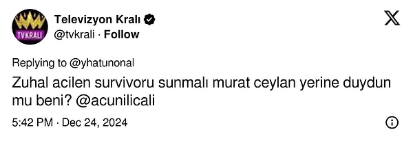 Zuhal Topal'ı Survivor'da hayal etsenize...