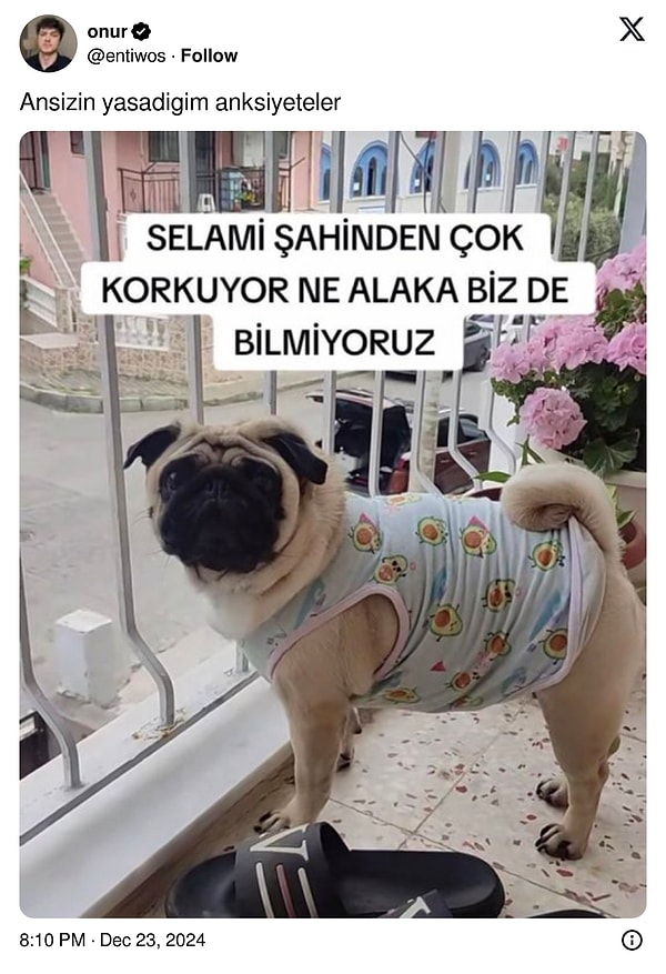 Adamın sahnesi de iyi halbuki.