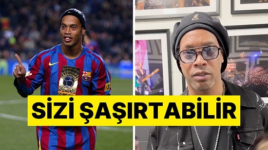 Ne Ronaldo Ne de Messi: Ronaldinho Futbol Tarihinin En İyisini Açıkladı