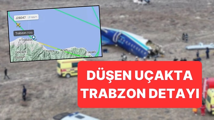 Kazakistan'da Düşen Uçakta Trabzon Detayı: Üç Gün Önce Yaşanmış