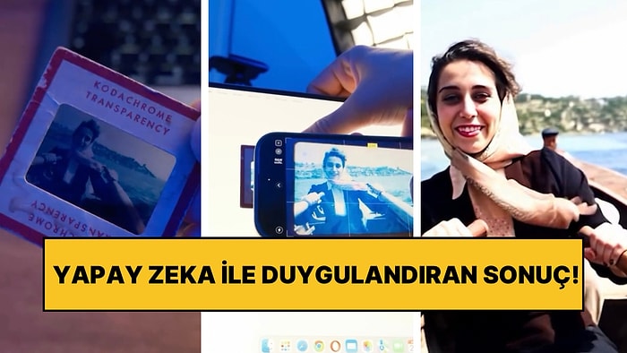 Anneannesinden Geriye Kalan Fotoğrafı Yapay Zeka Yardımıyla Canlandırarak Video Haline Getirdi