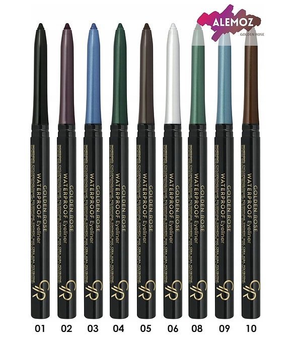 Golden Rose Waterproof Automatic Eyeliner No:01