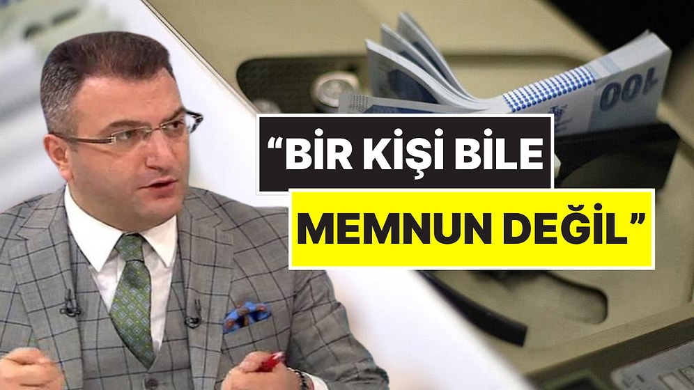 Gazeteci Cem Küçük Asgari Ücret Zammını Eleştirdi: "Sokakta Bir Kişi Bile Memnun Değil"