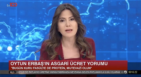 Dün akşam yayınlanan programında tepkisini belli eden Erbaş’ın “Hani ağzı olan konuşuyor diye bir laf var ya tam Oytun Erbaş’a göre. O göbeği 1200 kalori yiyerek mi yaptı acaba diyeceğim" sözleri tokat etkisi yarattı.