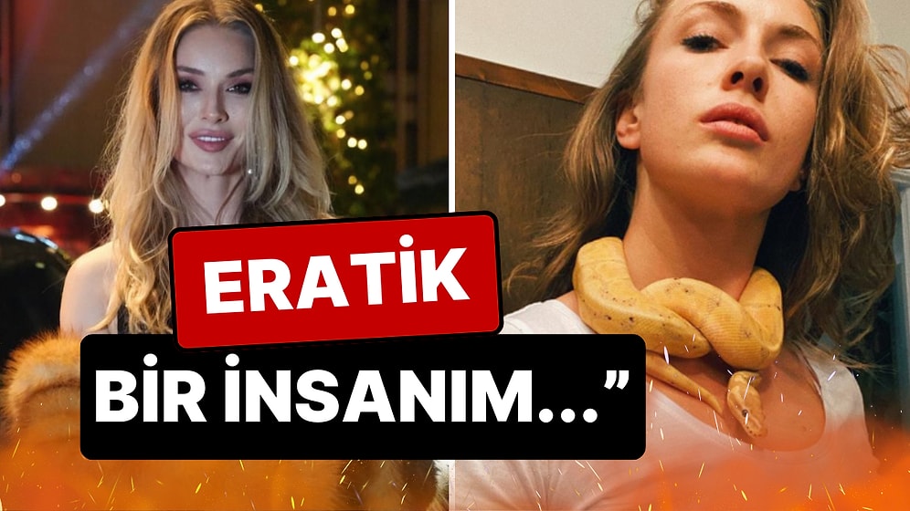 Evinde Kraliyet Pitonu Beslediğini İtiraf Eden Yasemin Kay Allen'ın Açıklaması Nereden Tutsak Elimizde Kaldı!