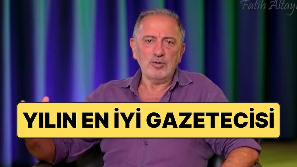 Açık Ara 1.’lik Geldi: ‘Yılın En İyi Gazetecisi’ Anketinde Fatih Altaylı Zirvede