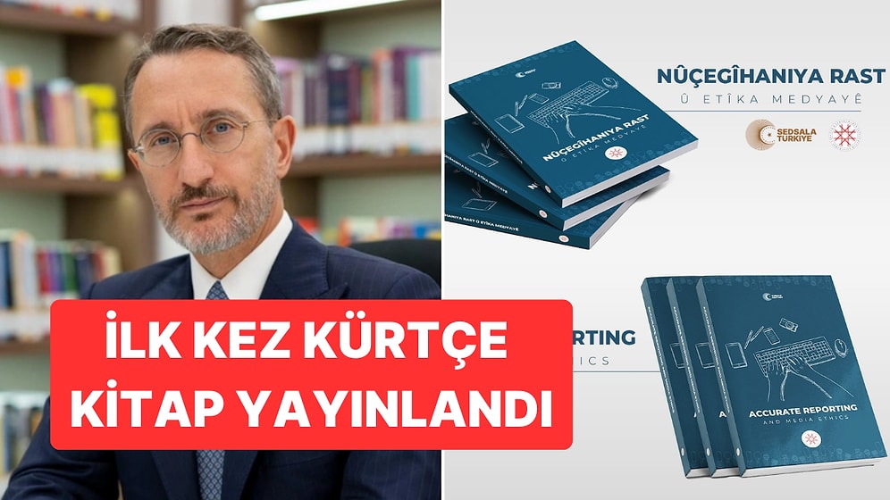 İletişim Başkanlığı İlk Kez Kürtçe Kitap Çalışması Yayınladı