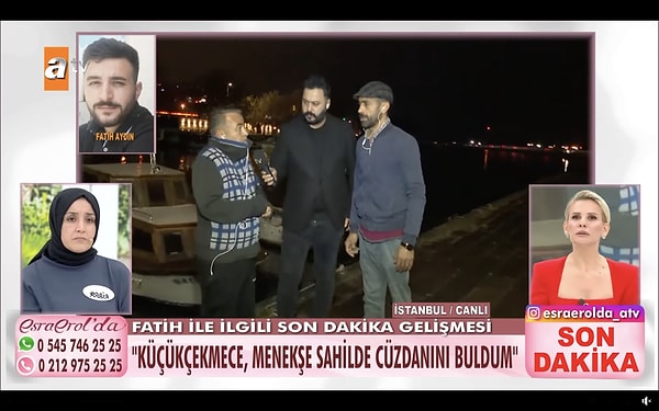 Sahil bölgesinde kaybın yaşandığı günlerde bir kavgaya tanık olan görgü tanığı Bekir Bey, yayında kavga edenlerden birinin boynunda dövme olduğuna işaret etmişti.