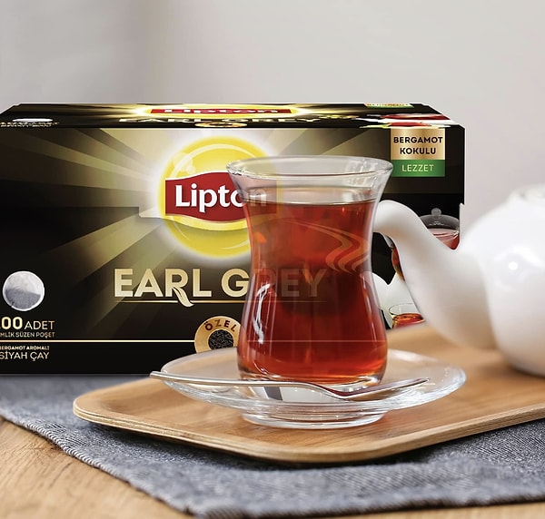 Lipton Earl Grey Poşet Siyah Çay