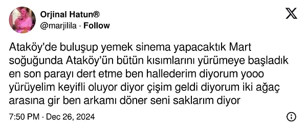 Sonrası çorap söküğü gibi geldi. Meğer neler neler yaşanmış ilk buluşmalarda... 👇