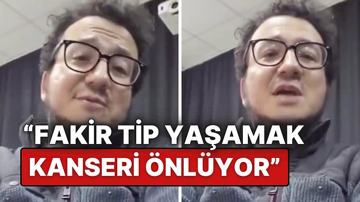 Prof. Dr. Oytun Erbaş’tan Tartışma Yaratan Yeni Açıklama: "Fakir Tip Yaşamak Hastalıkları Önler"