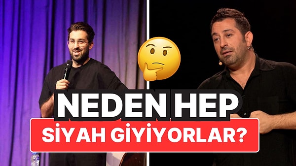 12. Stand-up Komedyenleri Sahnede Neden Siyah Giyer? Meğer Tesadüf Değilmiş!