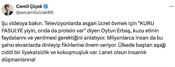 Bazı tepkiler şöyle;