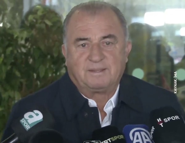 Fatih Terim, Türkiye’den ayrılmadan önce kameralara verdiği açıklamalarla dikkat çekti. Kendine özgü tarzını koruyan Terim, son anında bile gündem yaratmayı başardı.