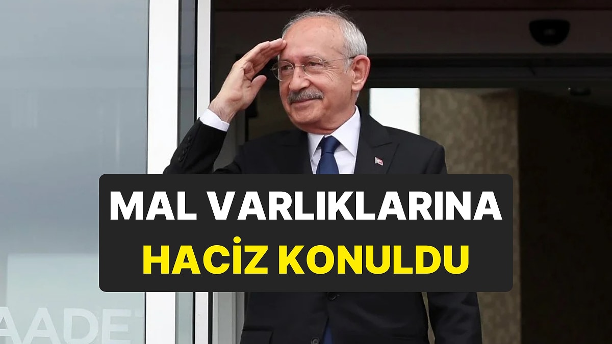 SADAT Paylaştı: Kemal Kılıçdaroğlu’nun Mal Varlıklarına Haciz Konuldu