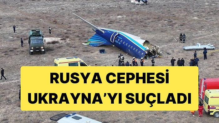 Düşen Uçakla İlgili Rusya Cephesi Bu Kez Ukrayna İHA'larını Suçladı