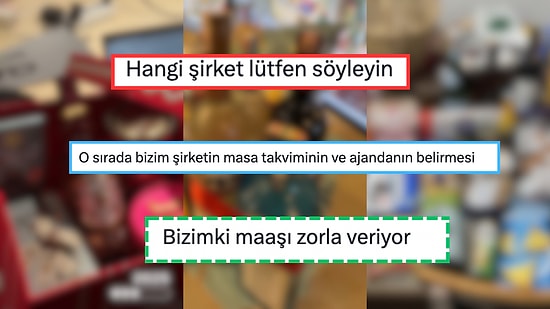 Şirketlerin Çalışanlarına Yolladığı Yılbaşı Paketi Twitter Kullanıcılarının Ağzını Açık Bıraktı