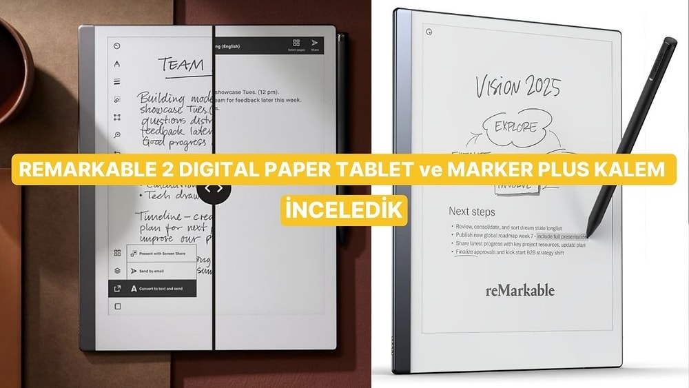 A101'e Gelse Diye Beklediğimiz Remarkable 2 Digital Paper Tablet ve Marker Plus Kalem Alınır mı?